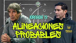 🔮 ALINEACIONES PROBABLES LALIGA JORNADA 19  ¡FORMATO LIGERO y RÁPIDO ⚽️ LALIGA FANTASY y BIWENGER [upl. by Erasme]