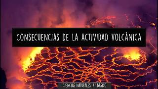 Ciencias naturales consecuencias de las erupciones volcánicas [upl. by Combs]