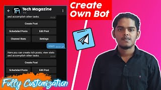 How to Create Own Telegram Bot  Step by Step Tutorial TamilTechMagazine [upl. by Elwira]