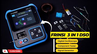 Mini 3 in 1 Multi Tester  FNIRSI DSOTC3  Component Tester  Oscilloscope  Function Generator [upl. by Akiehs]