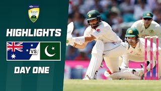 Australia v Pakistan 202324  Third Test  Day 1 [upl. by Refinnaej8]