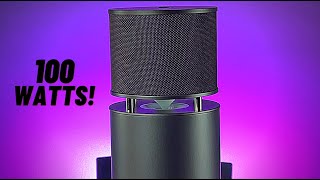 Incredible 100 WATT Bluetooth Speaker  Abramtek E600 Bluetooth Tower speaker for under 200 [upl. by Bonine]