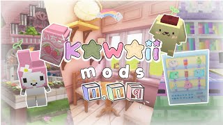 Kawaii Addons for MCPE  MCBE 119 [upl. by Alathia4]