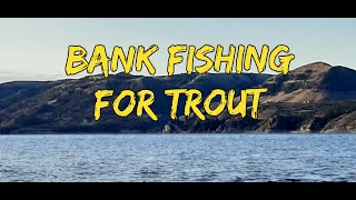 Bank Fishing For Trout  Lake Roosevelt [upl. by Tal]