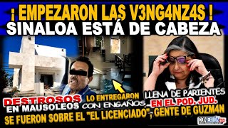 SINALOA DE CABEZA ¡EMPEZARON LAS V3NG4NZ4S DESTRUYEN MAUSOLEOS DEL quotLICENCIADOquot GENTE DE GUZM4N [upl. by Lias]