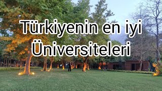 Türkiyenin En İyi Devlet Üniversiteleri 2023tercih [upl. by Henni]