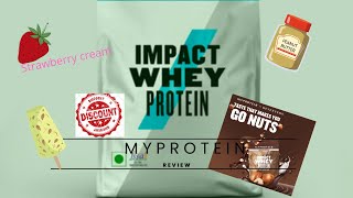 Myprotein flavour review  strawberry peanut butter chocolate hazelnut amp kulfi [upl. by Ellicec624]