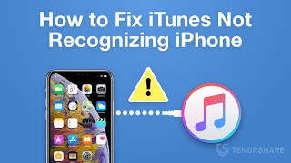 How to Fix iPhone Not Showing Up in iTunes 2020 [upl. by Hare]