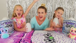 Opening Hatchimals Mystery Eggs Surprise Eggs Unboxing [upl. by Ridley]