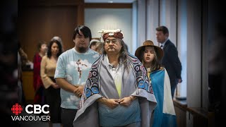 Heiltsuk man granddaughter reach human rights settlement with police [upl. by Enyledam7]