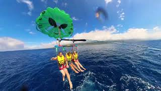 Parasailing in Kona with UFO parasailing 2023 [upl. by Schmidt]