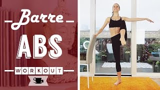 Barre Abs Fitness Workout  Lazy Dancer Tips [upl. by Scrivings270]