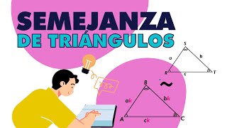 Semejanza de Triángulos Criterios y Propiedades Fundamentales [upl. by Nyluqcaj114]