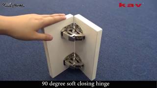 90 Degree 3 Inch NoDrilling Hole Cabinet Hinge Bridge [upl. by Eimmij776]