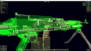 How A FN M240 Bravo Works [upl. by Aikkan]