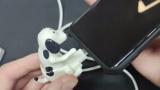 Humping Dog Charger Review 2021  Funny and Fast Cable [upl. by Iahcedrom]