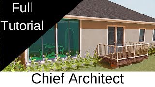 Chief Architect Full tutorial [upl. by Yamauchi]