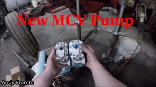 Famall 806 New MCV Pump Install [upl. by Marwin]