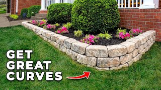 Level Up Your Garden Bed with an Easy Retaining Wall [upl. by Aelyk332]