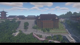 I made Kiyomizudera in Minecraft [upl. by Howlan187]