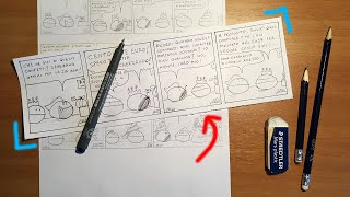 Come disegnare un Fumetto Facile in 5 Minuti [upl. by Belier]