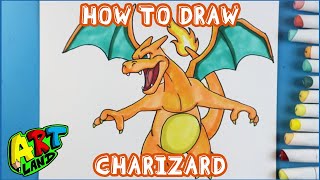 How to Draw CHARIZARD [upl. by Etnoid]