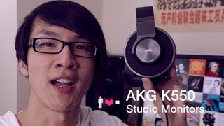 AKG K550 Headphone Review Clean Lean amp A Little Mean [upl. by Latonia]