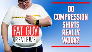 Do Compression Shirts Really Work  Fat Guy Reviews [upl. by Nnylyt]