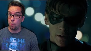 TITANS OFFICIAL TRAILER REACTION 2018 [upl. by Elexa663]