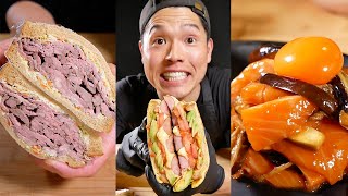 ASMR  Best Of Delicious Bayashi Food 7  MUKBANG  COOKING [upl. by Kuster779]