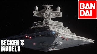 Bandai 15000 Star Destroyer Build Review and Conversion [upl. by Funda]