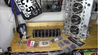 Ultimate K20K24 Build Guide PT1 head assembly [upl. by Yblocaj]