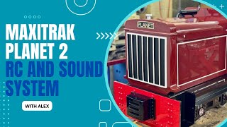 Maxitrak 7 14quot Planet 2 Radio control and Sound system [upl. by Eneloj]