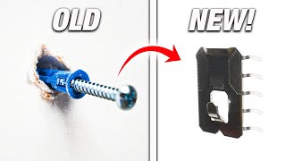 The END Of Drywall Anchors Fastest And Easiest Way To Hang Heavy Items LETS TEST IT How To DIY [upl. by Enelyam]