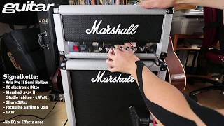 Marshall 2525 H Studio Jubilee  Tone Test [upl. by Pharaoh980]