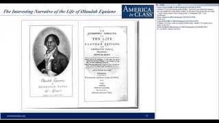 Teaching the Slave Narrative The Interesting Narrative of the Life of Olaudah Equiano [upl. by Ahsyas]