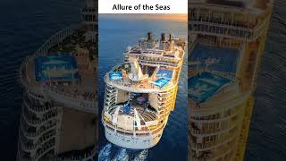 Allure of the Seas Crashes With A Luxury Yacht [upl. by Delorenzo]