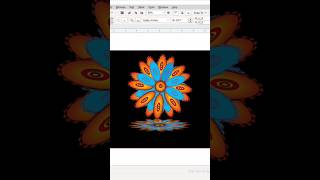 Coraldraw tutorials in hindiflower artgraphic design for biggners coral shorts vairalshort [upl. by Hertberg527]