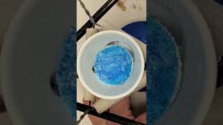 Water Of Crystallisation Experiment experiment chemistry [upl. by Tnias]