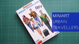 Miniart 135 Urban Travellers 38095 Review [upl. by Pliske]