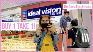 IDEAL VISION CENTER  buy 1 take 1 eyeglasses  Dickies eyeglasses  GEL PINES [upl. by Elrak]