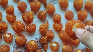 ৩ টি উপকরণ এ গাজরের লাড্ডু রেসিপি। Gajorer laddu  Carrot laddu  Laddu recipe [upl. by Einad]