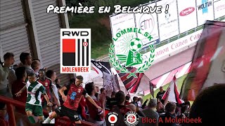 Un club historique pour une première en Belgique   RWDM  Lommel SK  VLOG36 Bloc A Molenbeek [upl. by Brendan]