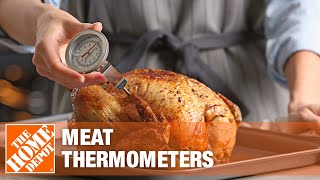 Types of Meat Thermometers  The Home Depot [upl. by Yluj]