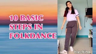 10 Basic Steps in Folk Dance  Mikaela Regala [upl. by Longfellow220]