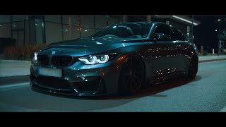 BMW M4 Competition Midnight Run by Kreon Films  4K [upl. by Lahcear]