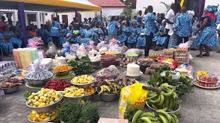 Oguaa Market Women sends foodstuff to Nananom [upl. by Guibert]