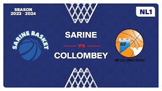 NL1 Men  Day 14 SARINE vs COLLOMBEY [upl. by Nave259]