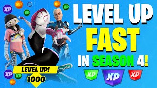 Fortnite Season 4 How To Level Up Fast  XP in Creative Maps [upl. by Armington630]