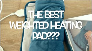 COMFYTEMP WEIGHTED 12x24 HEATING PAD REVIEW [upl. by Adila462]